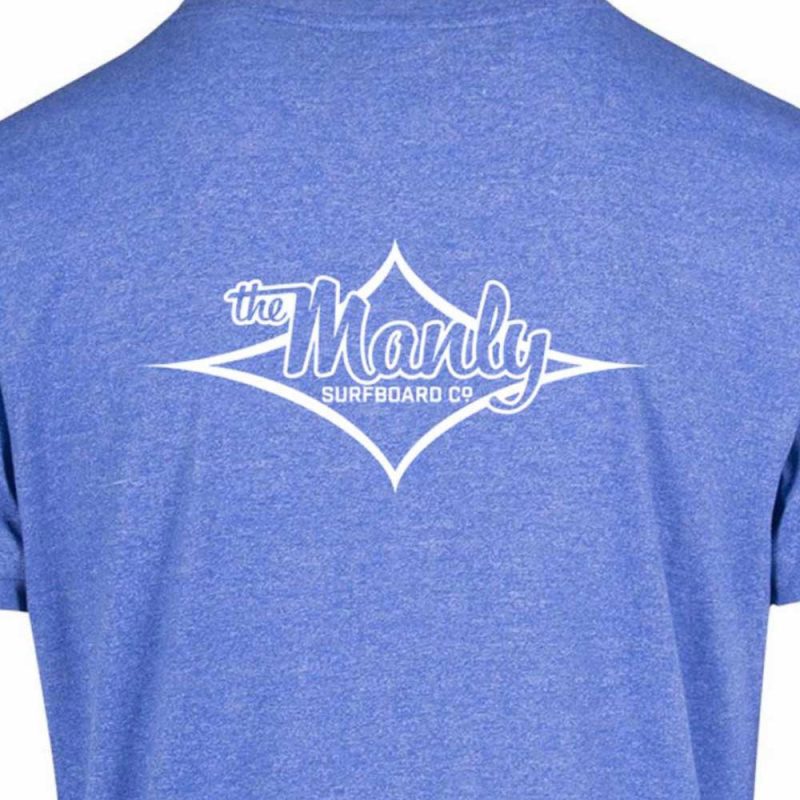 Men's Surfing T-Shirt - Ligh Blue