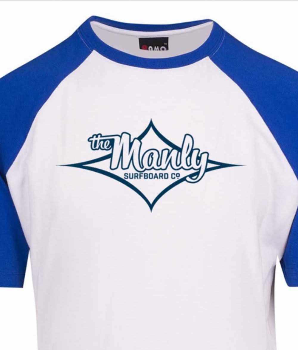Men's Surfing T-Shirt Raglan Sleeves